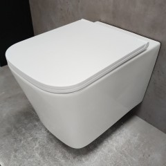 Инсталляция TECE 9400401-9240407 + унитаз Bloomix Arum 1303SB безободковый с функцией биде и смесителем