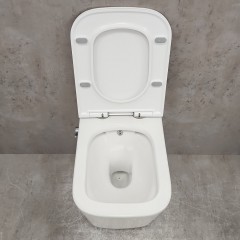 Инсталляция TECE 9400412 + унитаз Bloomix Arum 1303SB безободковый с функцией биде и смесителем