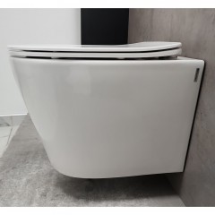 Инсталляция TECE 9400412 + унитаз Bloomix Enjoy AD1304SB Ceramic+ безободковый с функцией биде и смесителем