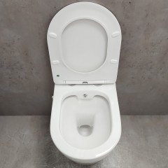 Инсталляция TECE 9400413 + унитаз Bloomix Enjoy AD1304SB Ceramic+ безободковый с функцией биде и смесителем