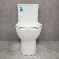 Унитаз Bloomix Access AD3124T/UF1 Ceramic+ безободковый торнадо