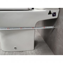 Унитаз Bloomix Access AD3124T/UF1 Ceramic+ безободковый торнадо