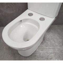 Унитаз Bloomix Access AD3124T/UF1 Ceramic+ безободковый торнадо