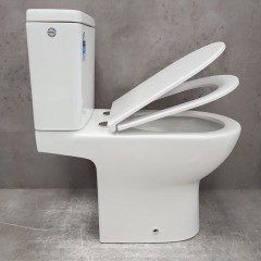 Унитаз Bloomix Access AD3124T/UF1 Ceramic+ безободковый торнадо