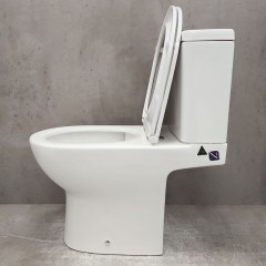 Унитаз Bloomix Access AD3124T/UF1 Ceramic+ безободковый торнадо
