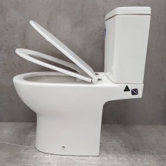 Унитаз Bloomix Access AD3124T/UF1 Ceramic+ безободковый торнадо