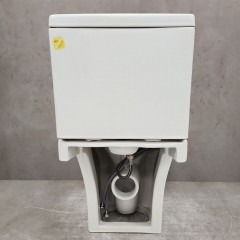 Унитаз Bloomix Access AD3124SBT/UF1 Ceramic+ безободковый торнадо с функцией биде и смесителем