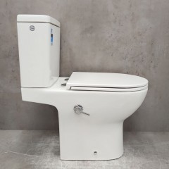 Унитаз Bloomix Access AD3124SBT/UF1 Ceramic+ безободковый торнадо с функцией биде и смесителем