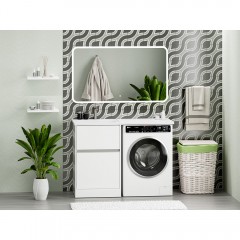 Тумба с раковиной Misty Ингрид 60 L напольная