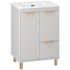 Тумба с раковиной Brevita Risacca Crema 60
