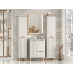 Тумба с раковиной Brevita Risacca Crema 60