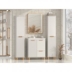 Тумба с раковиной Brevita Risacca Crema 70