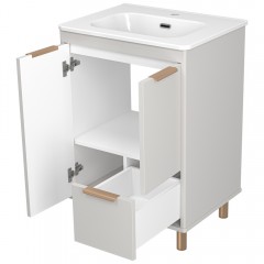 Тумба под раковину Brevita Risacca Crema 60 RIS-06060-0342Я