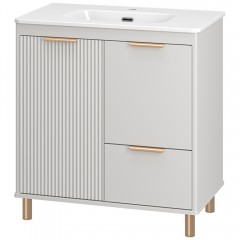 Тумба под раковину Brevita Risacca Crema 80 RIS-06080-0342Я