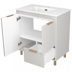 Тумба под раковину Brevita Risacca Crema 80 RIS-06080-0342Я