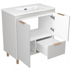 Тумба под раковину Brevita Risacca Crema 80 RIS-06080-0342Я