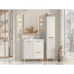 Тумба под раковину Brevita Risacca Crema 80 RIS-06080-0342Я