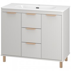 Тумба под раковину Brevita Risacca Crema 100 RIS-06100-0342Я