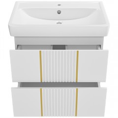 Тумба под раковину Brevita Vega 70 белый VEG-09070-0102Я