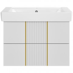 Тумба под раковину Brevita Vega 80 белый VEG-09080-0102Я
