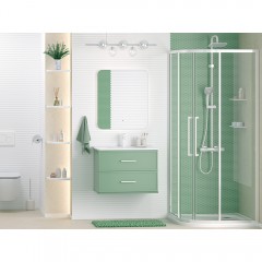 Тумба с раковиной Brevita Verde 70