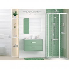 Тумба с раковиной Brevita Verde 80