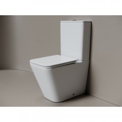 Унитаз Ceramica Nova Cubic CN1803T безободковый торнадо