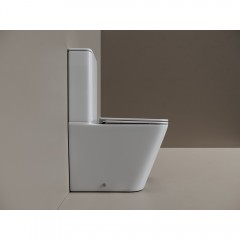 Унитаз Ceramica Nova Cubic CN1803T безободковый торнадо