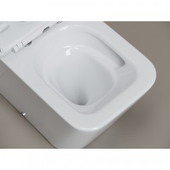 Унитаз Ceramica Nova Cubic CN1803T безободковый торнадо