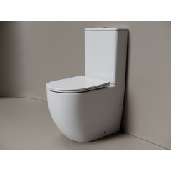 Унитаз Ceramica Nova Mia CN1801T безободковый торнадо