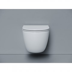 Унитаз подвесной Ceramica Nova Alba CN11005T безободковый торнадо