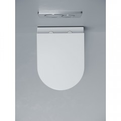 Унитаз подвесной Ceramica Nova Alba CN11005T безободковый торнадо