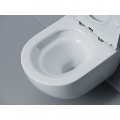 Унитаз подвесной Ceramica Nova Alba CN11005T безободковый торнадо