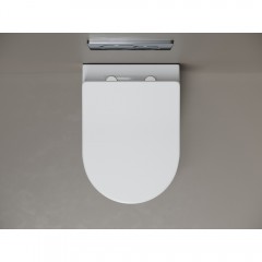 Унитаз подвесной Ceramica Nova Mia CN1805T безободковый торнадо