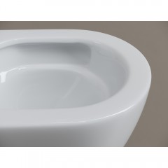 Унитаз подвесной Ceramica Nova Mia CN1805T безободковый торнадо