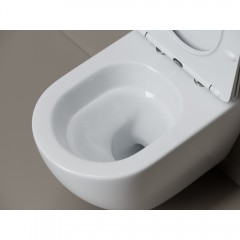 Унитаз подвесной Ceramica Nova Mia CN1805T безободковый торнадо