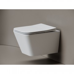 Унитаз подвесной Ceramica Nova Miro CN11003T безободковый торнадо
