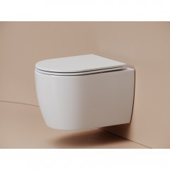 Унитаз подвесной Ceramica Nova Noe CN4011T безободковый торнадо