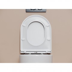 Унитаз подвесной Ceramica Nova Noe CN4011T безободковый торнадо