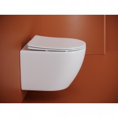 Унитаз подвесной Ceramica Nova Uno CN11001T безободковый торнадо