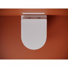 Унитаз подвесной Ceramica Nova Uno CN11001T безободковый торнадо