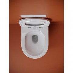 Унитаз подвесной Ceramica Nova Uno CN11001T безободковый торнадо