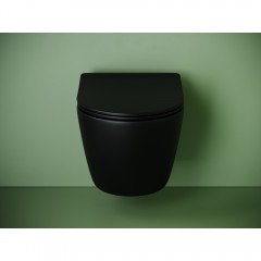 Унитаз подвесной Ceramica Nova Uno CN11001TMB безободковый торнадо
