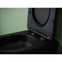 Унитаз подвесной Ceramica Nova Uno CN11001TMB безободковый торнадо