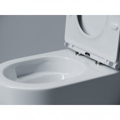 Унитаз подвесной Ceramica Nova Voga CN4012T безободковый торнадо