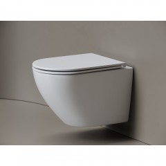 Унитаз подвесной Ceramica Nova Whirl CN11007T безободковый торнадо
