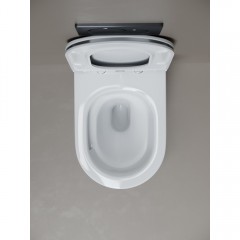 Унитаз подвесной Ceramica Nova Whirl CN11007T безободковый торнадо