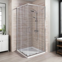 Душевое ограждение GooDDooR Lite CR-80-C-CH