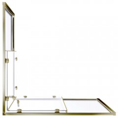 Душевое ограждение GooDDooR Lite CR-90-C-BG
