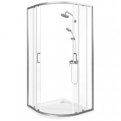 Душевое ограждение GooDDooR Lite R-100-C-CH